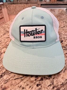Howler Brothers Mint Green and White Mesh Trucker Hat